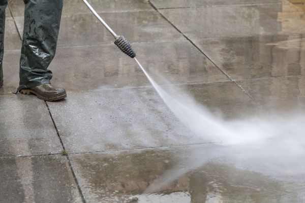 Concrete Power Washing in Sumter