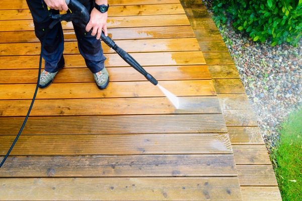 Deck Power Washing in Sumter