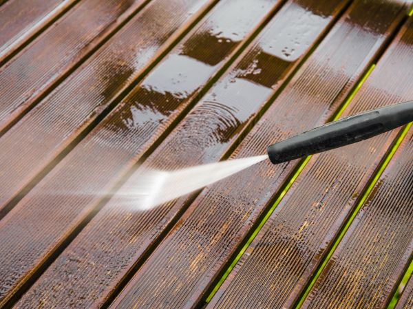Deck Pressure Washing in Sumter
