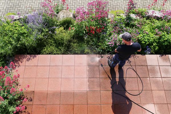 Patio Power Washing in Sumter