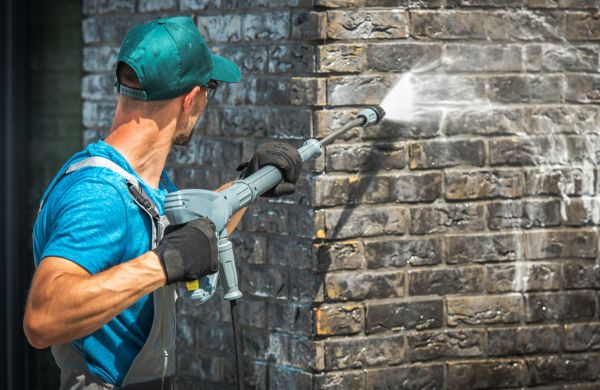 Brick Wall Cleaning in Sumter