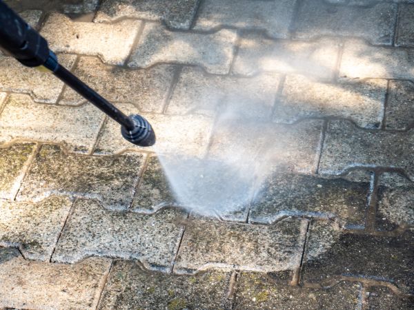 Paver Pressure Washing in Sumter