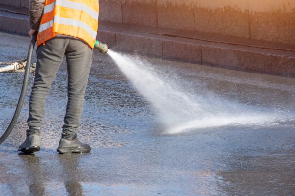 Asphalt Pressure Washing in Sumter