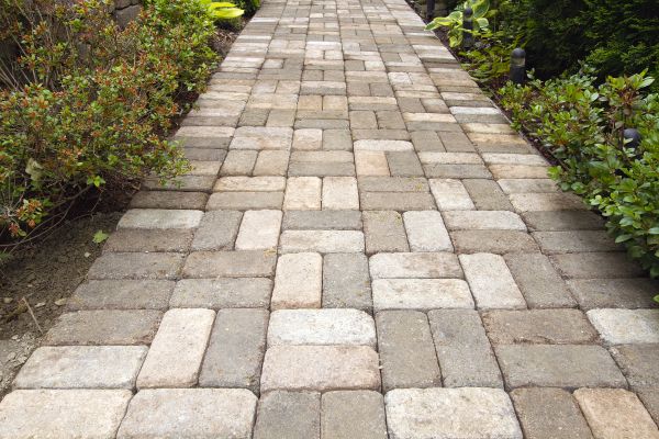 Paver Walkway Cleaning in Sumter