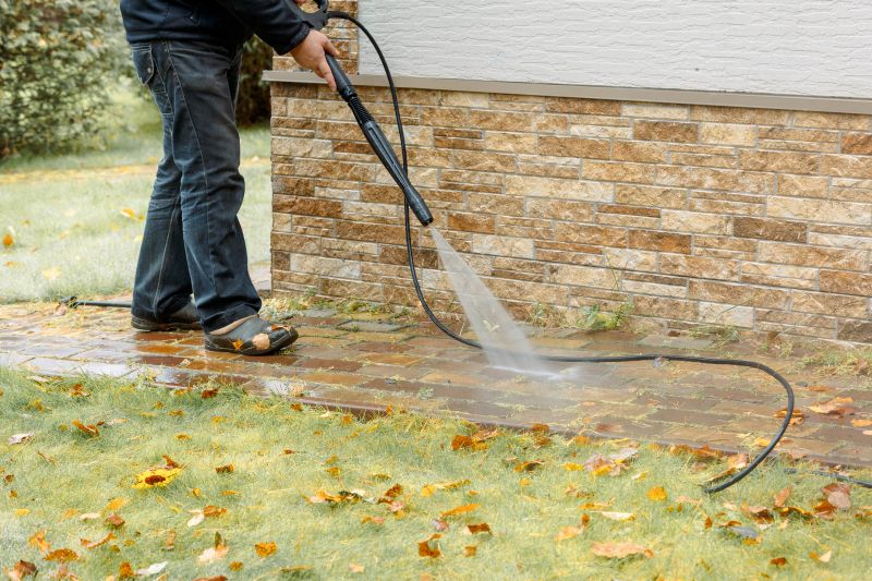 Brick Walkway Cleaning
